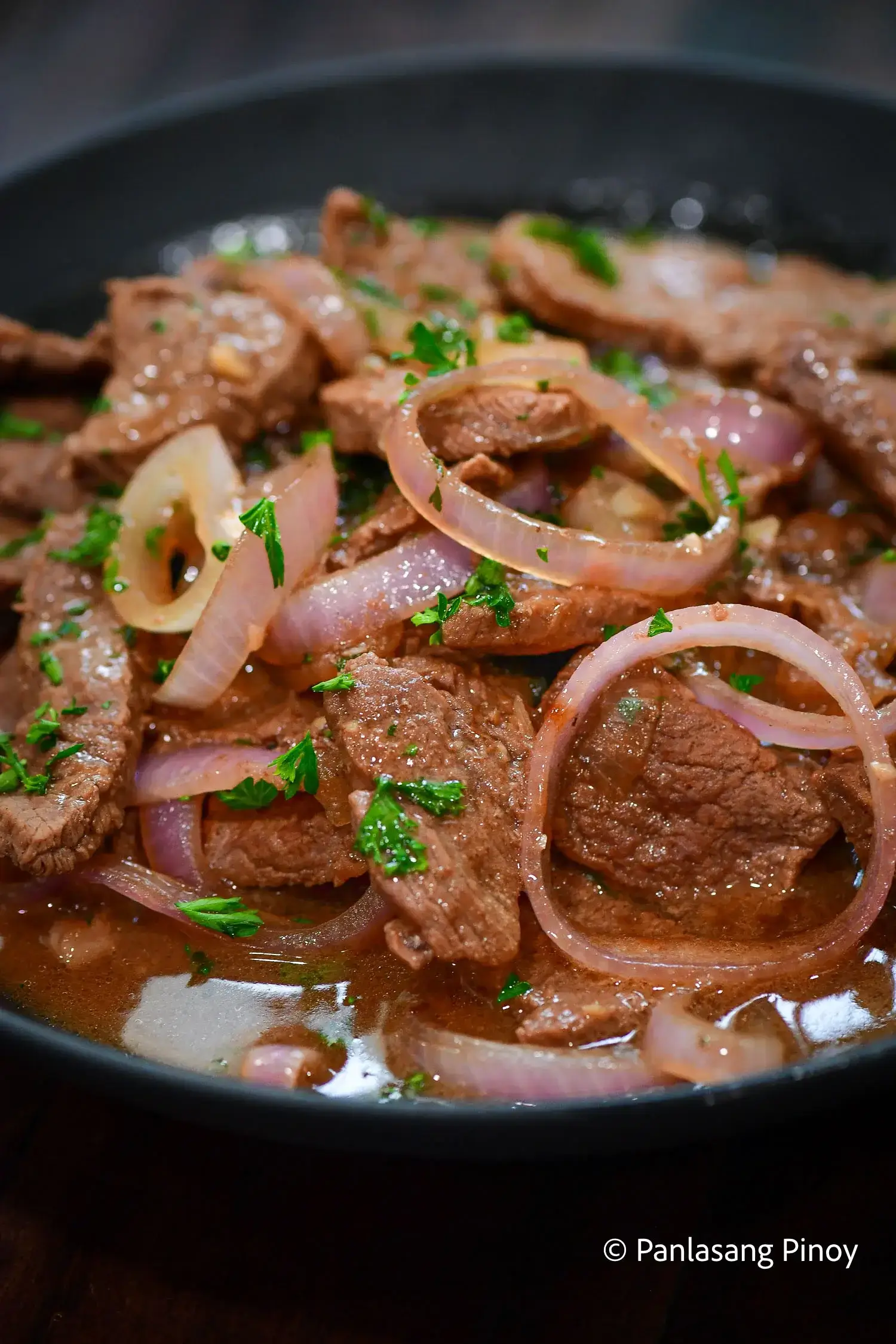 Filipino Style Beef steak