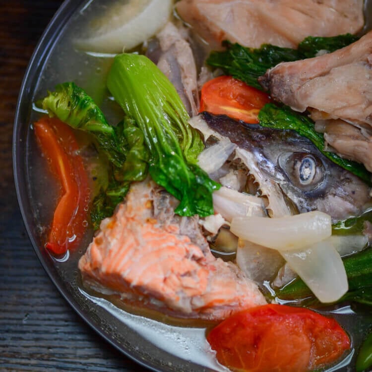 Easy Sinigang sa Miso Salmon Recipe 2023 - AtOnce