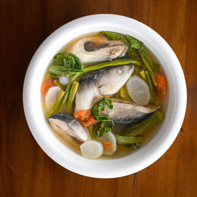 basic sinigang na bangus recipe