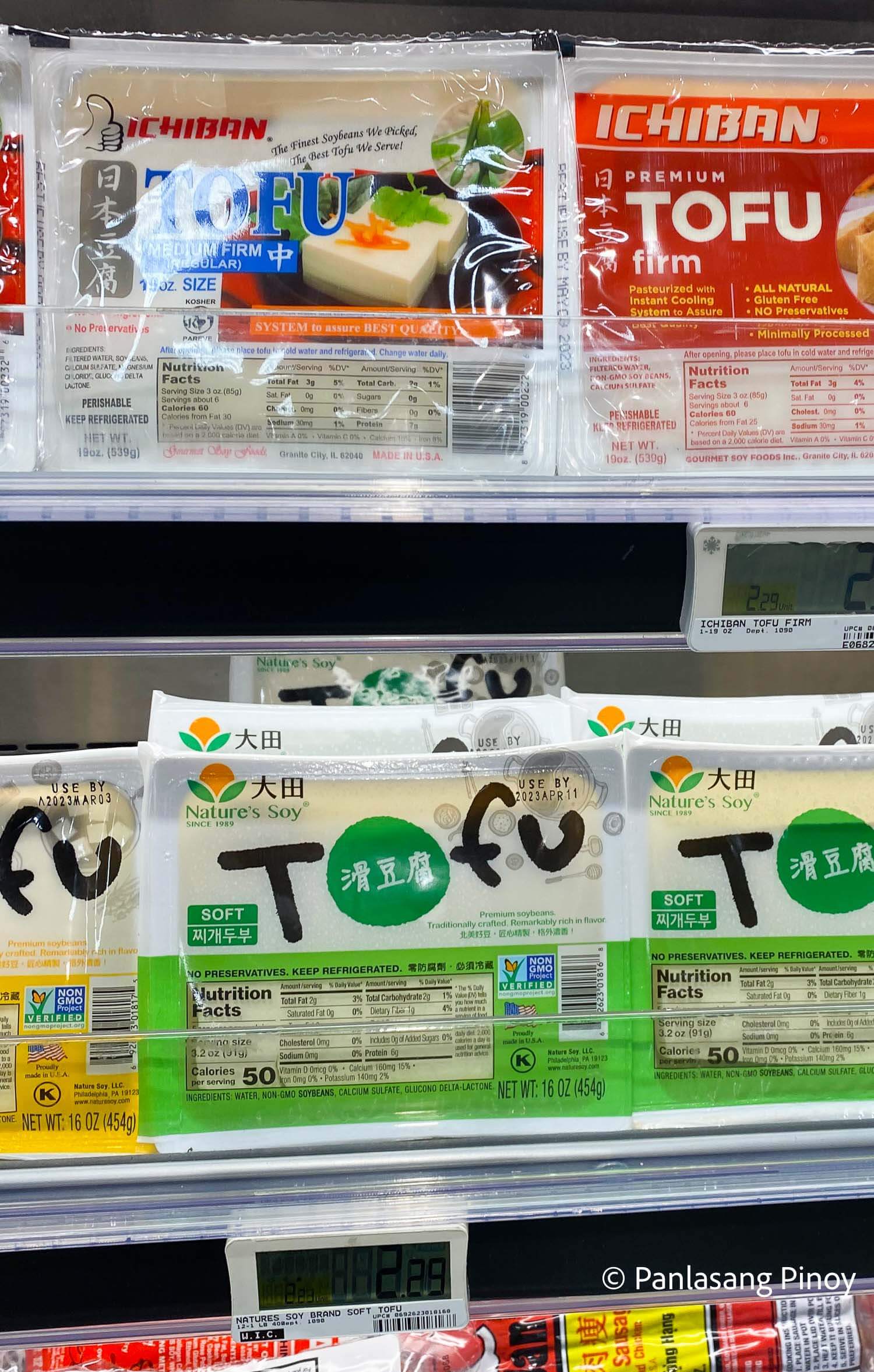 kinds of tofu