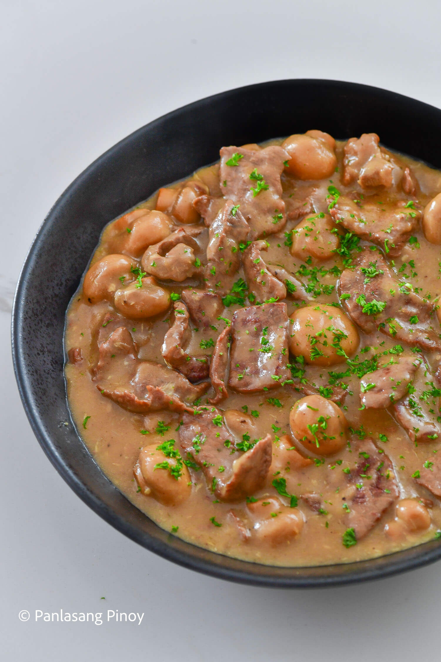 creamy beef with mushroom recipe