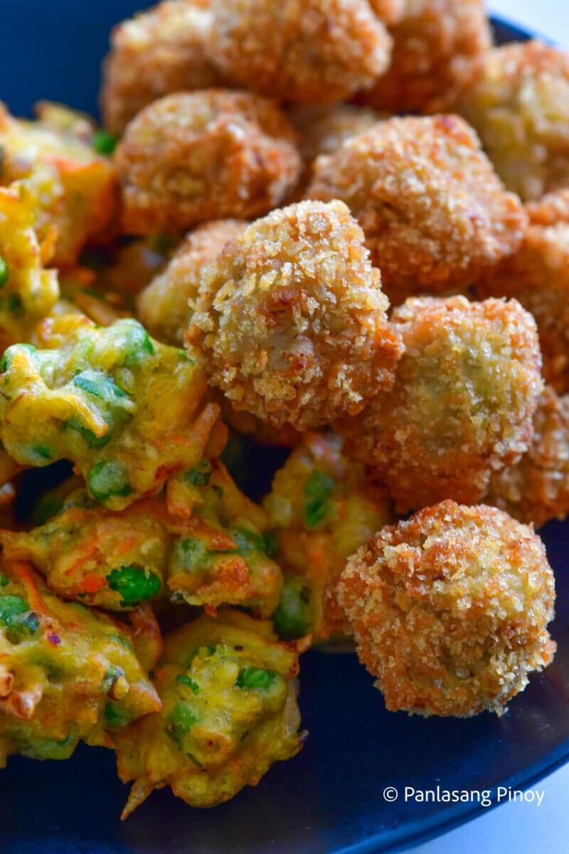 Veggie Balls with Manong Sauce Panlasang Pinoy