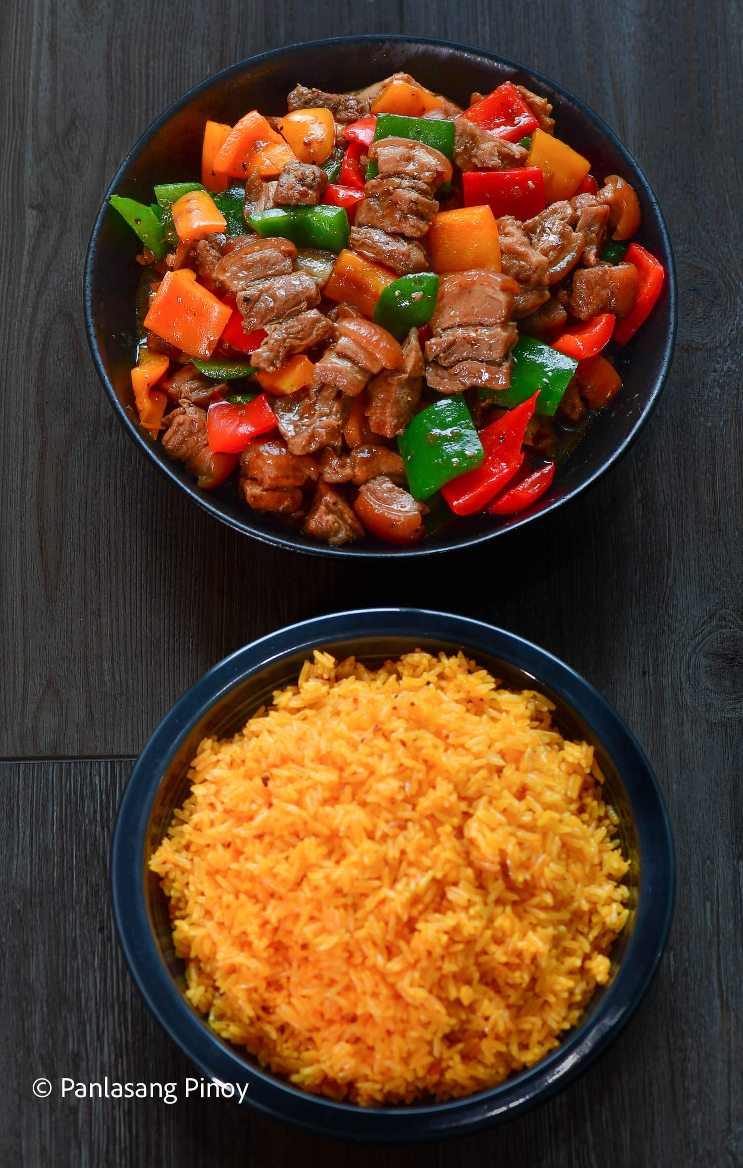 Pork with Java rice