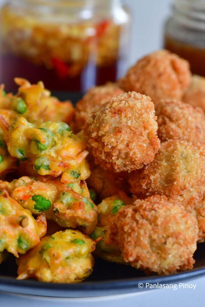 Veggie Balls with Manong Sauce Panlasang Pinoy