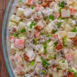 Easy Fried Chicken Potato Salad
