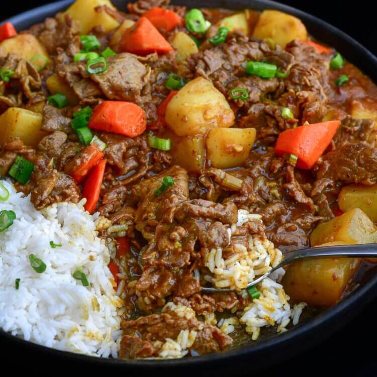 easy beef curry