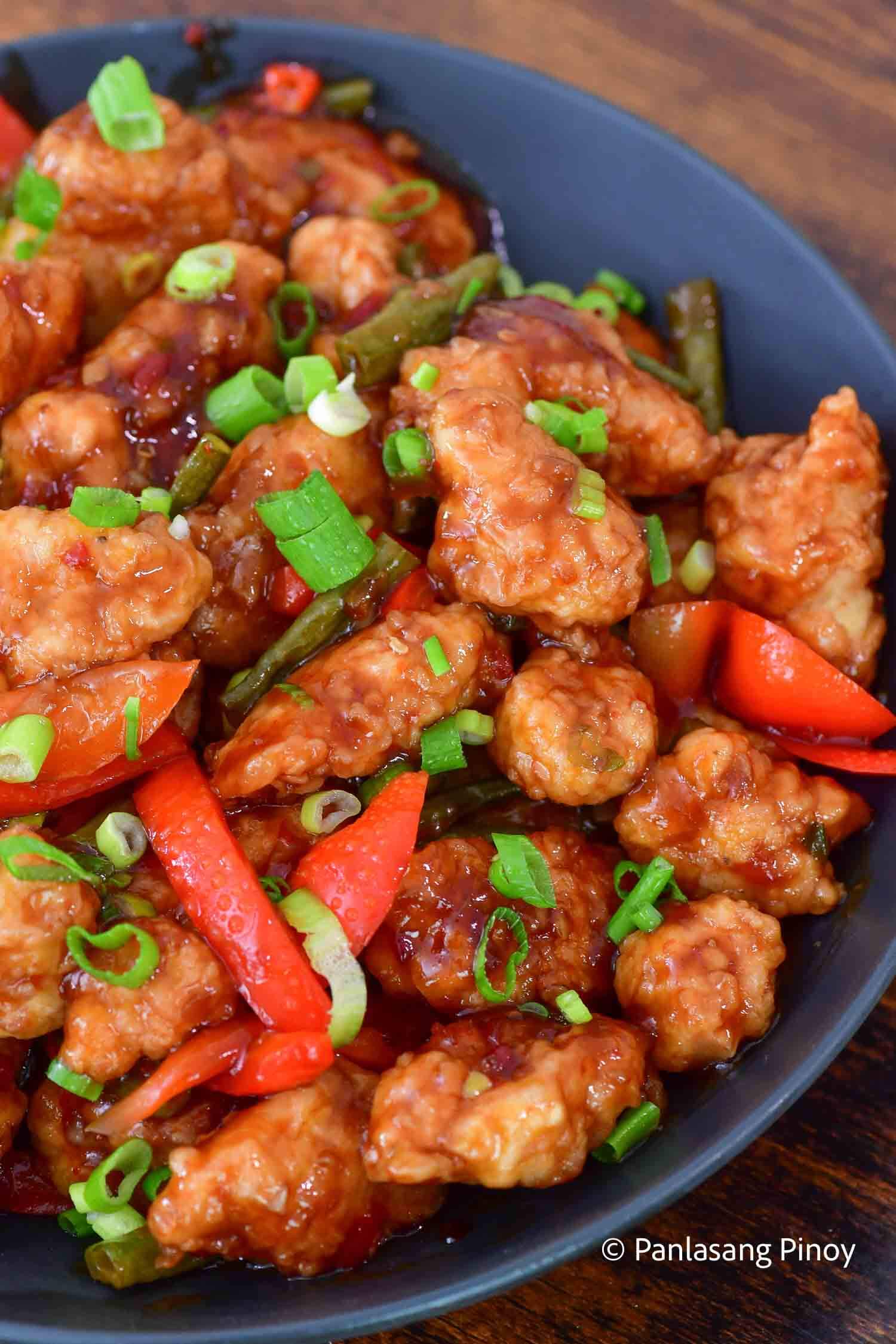 Chili Ginger Chicken - Panlasang Pinoy | Foodie Passion Blog