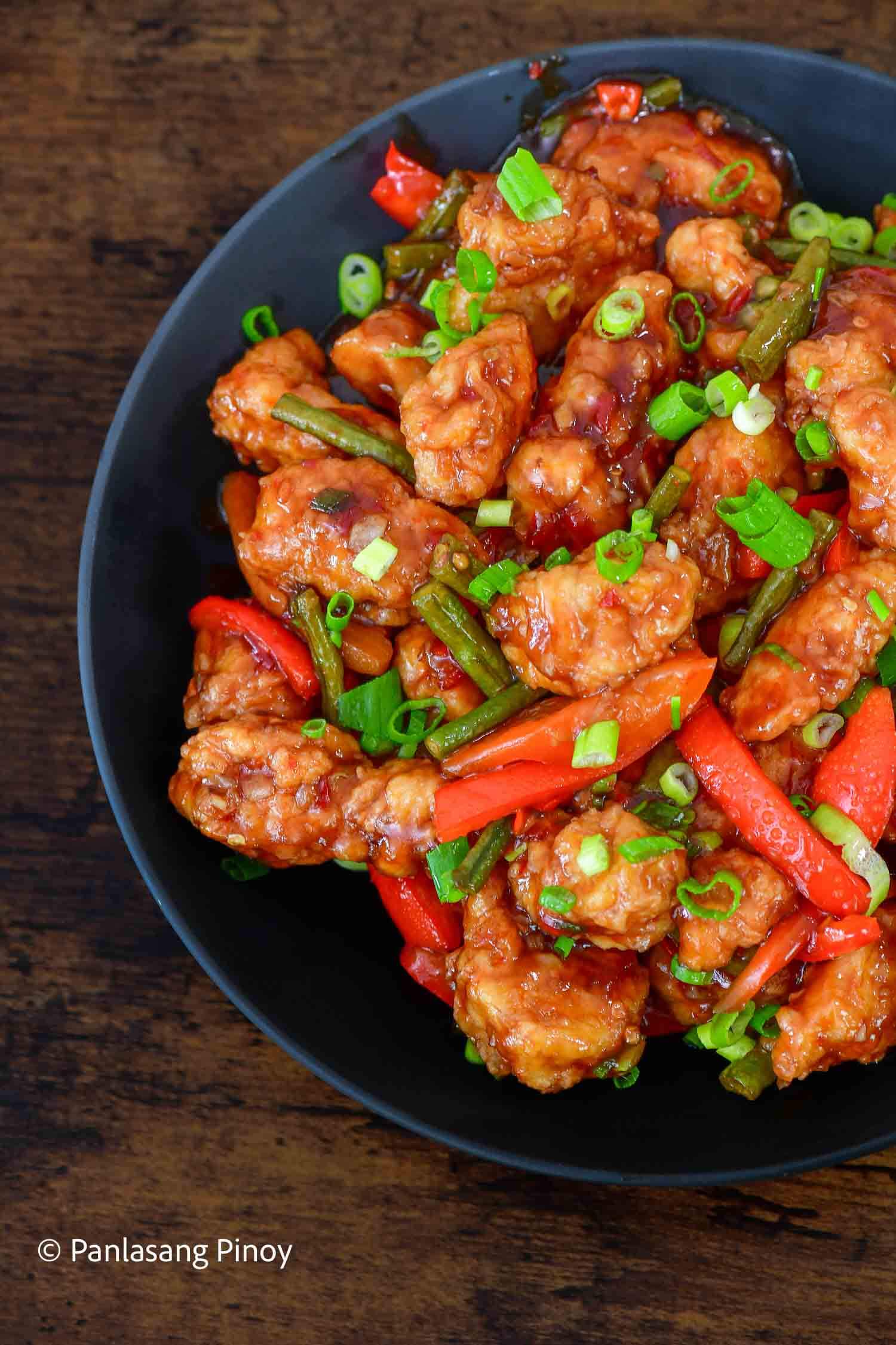 chili ginger chicken