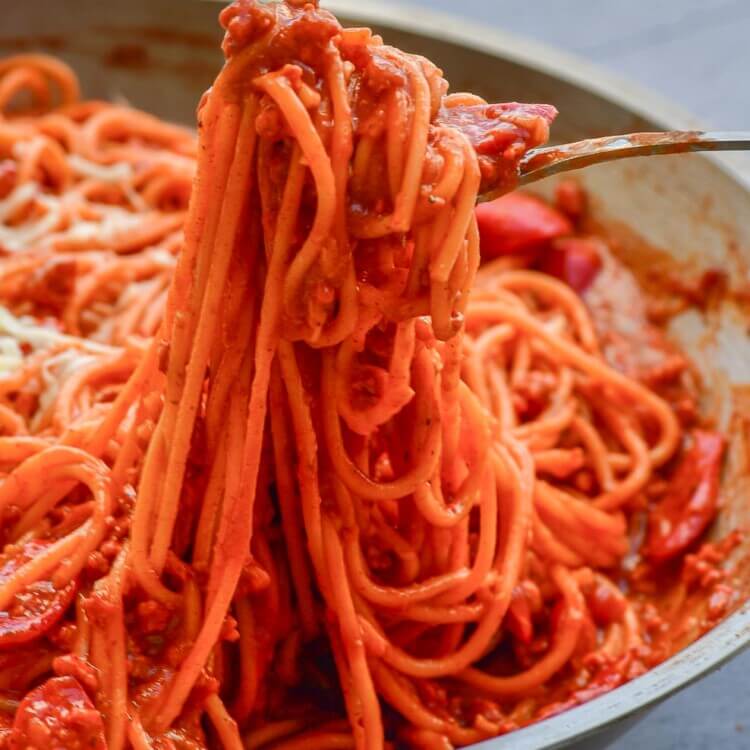Filipino style spaghetti recipe