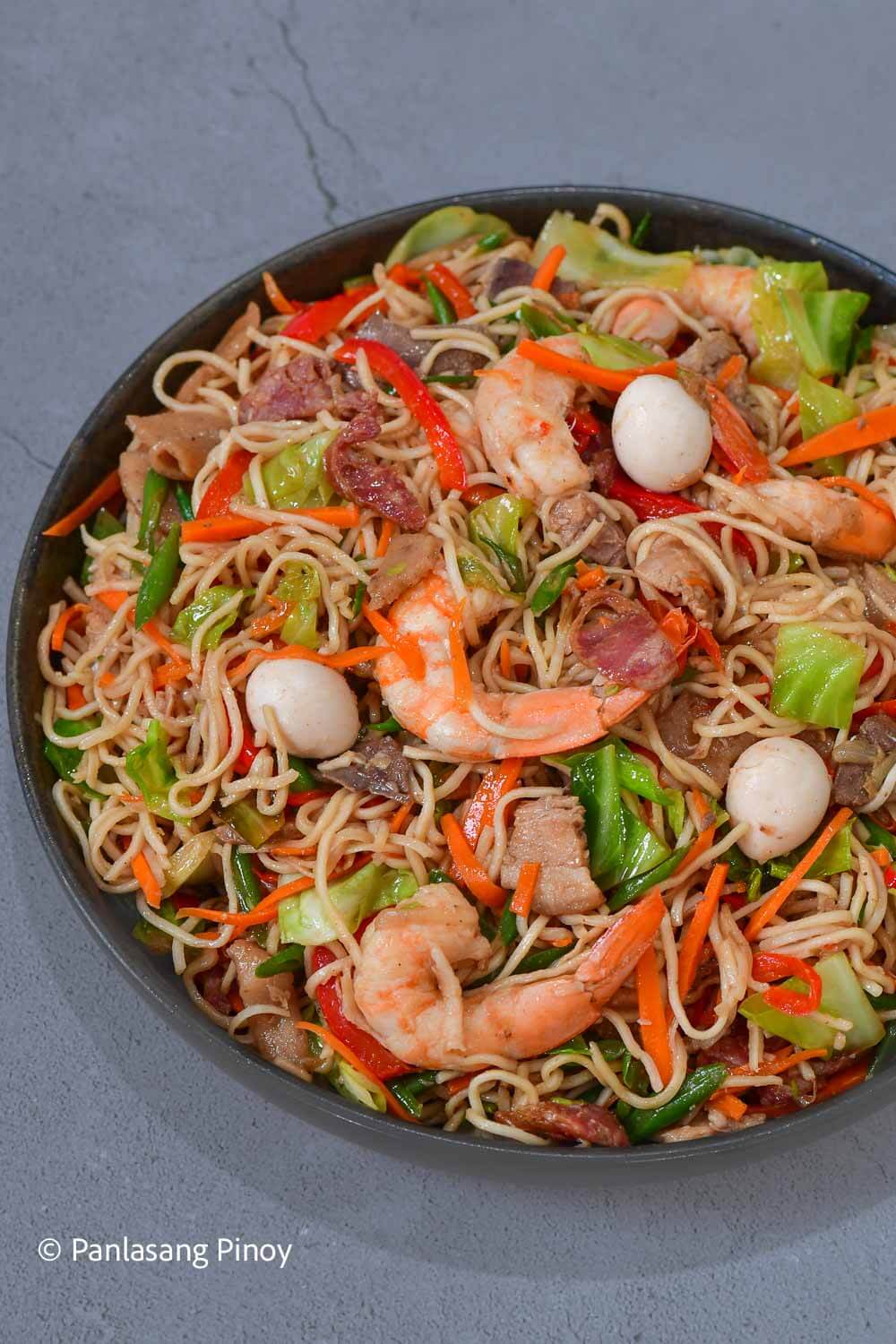 Panlasang Pinoy Próprio Pancit Cantão - Sabor da cozinha