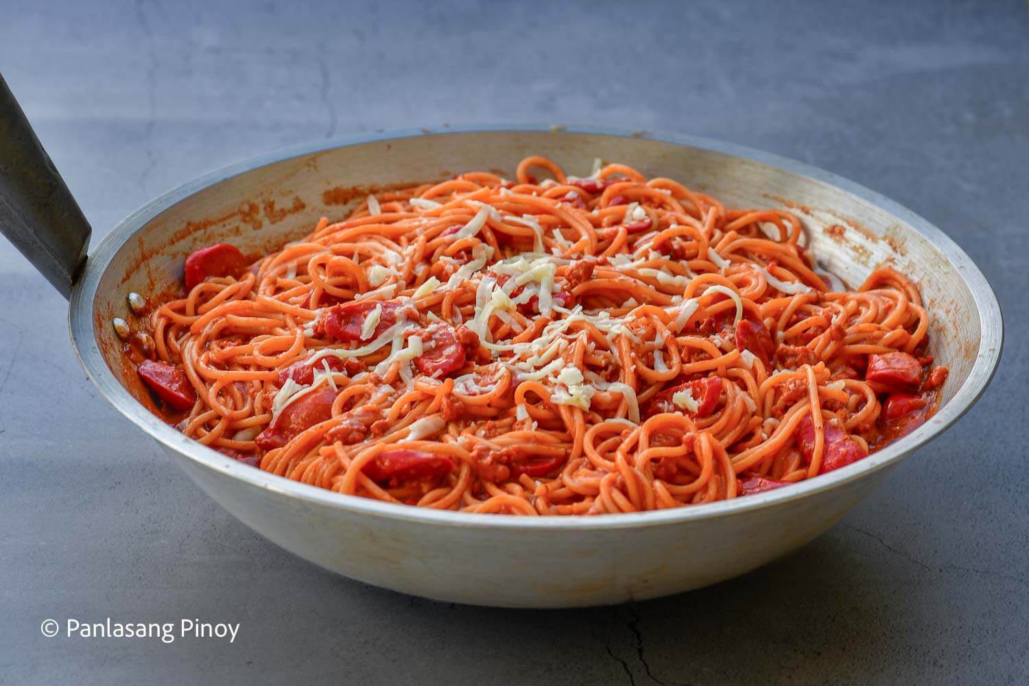 Pinoy Spaghetti Sauce Made Creamy With Mayonnaise