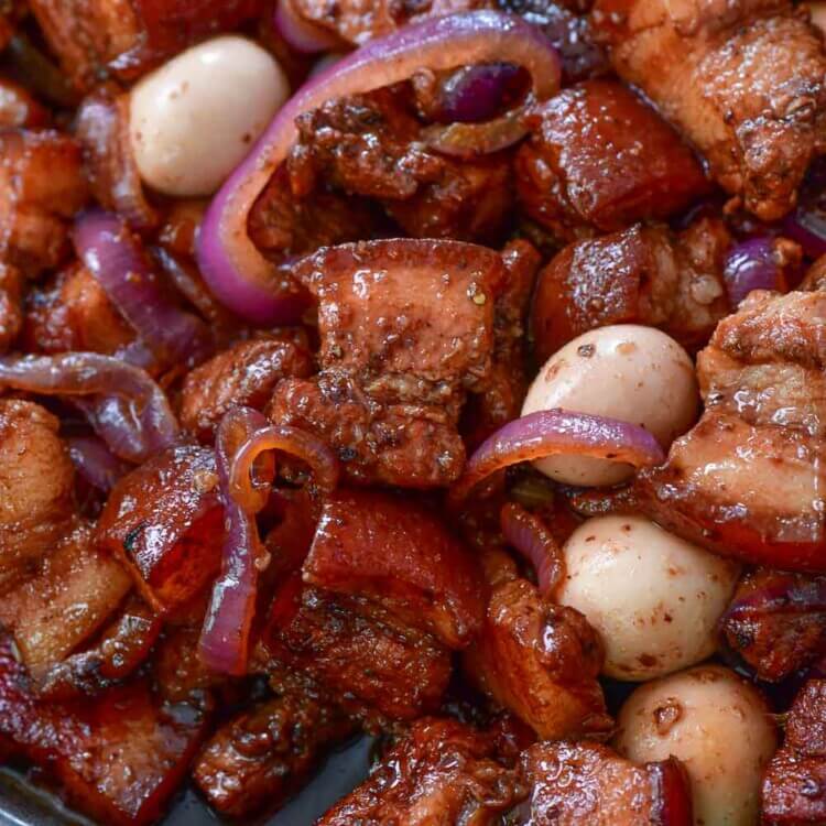 pork belly with oyster sauce