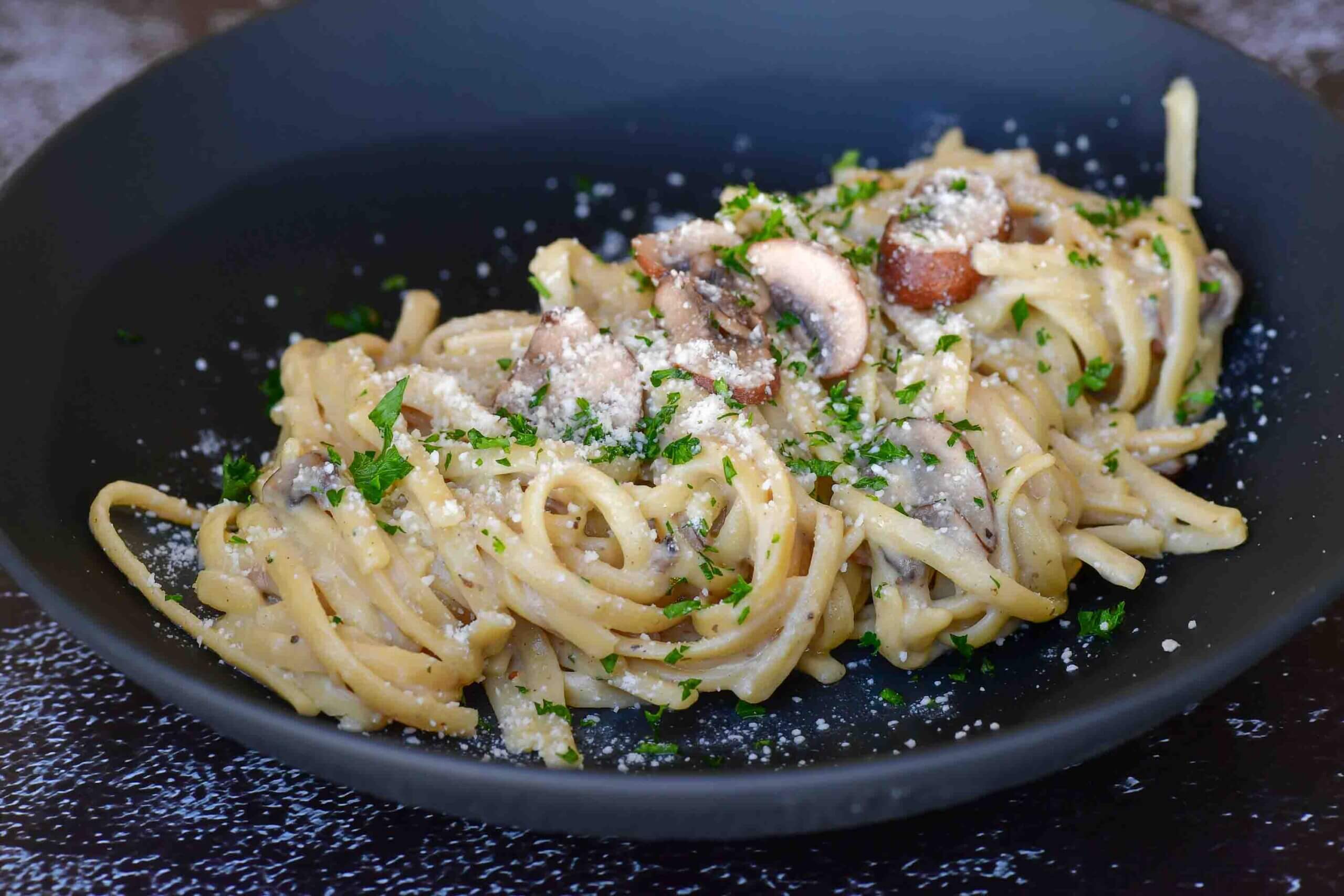 mushroom pasta