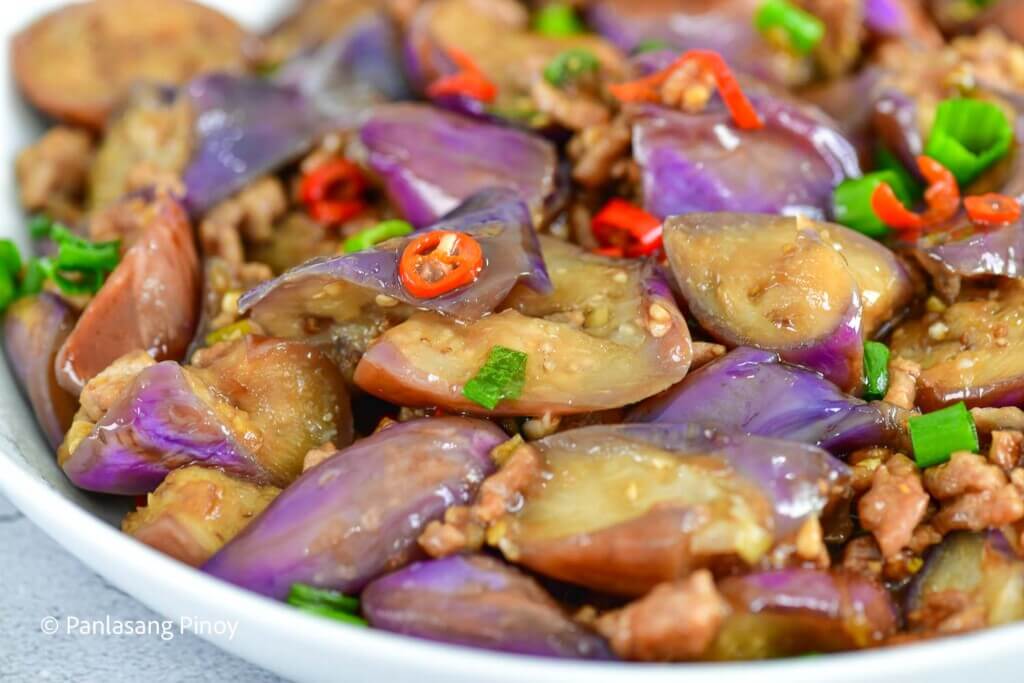 Stir Fry Eggplant Recipe Panlasang Pinoy