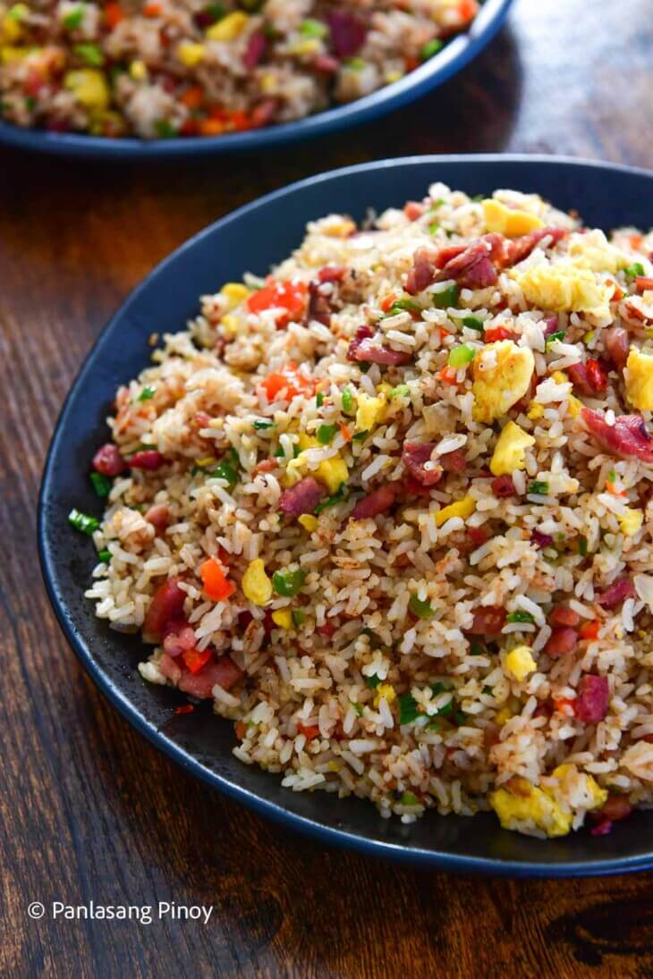 Ham Fried Rice - Panlasang Pinoy