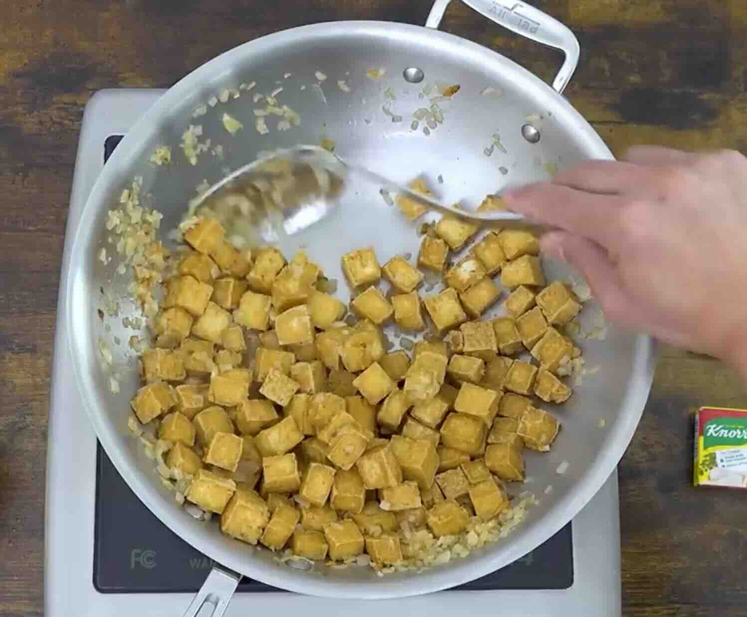 Creamy Tofu with Mixed Vegetables - Panlasang Pinoy