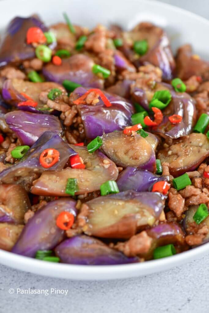 Stir Fry Eggplant Recipe Panlasang Pinoy