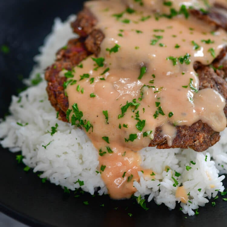 how to cook burger steak