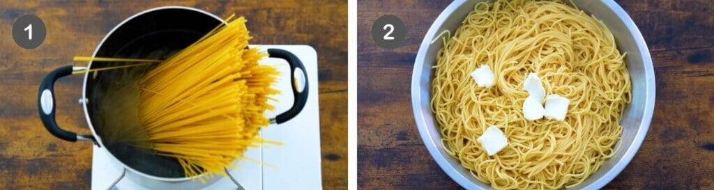 Million Dollar Spaghetti Step 1