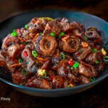 Adobong isaw large intestine