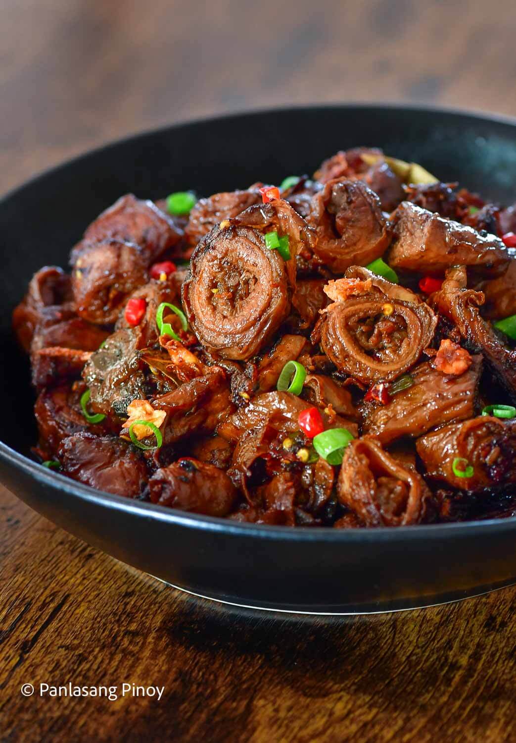 Pork Adobo version using tumbong