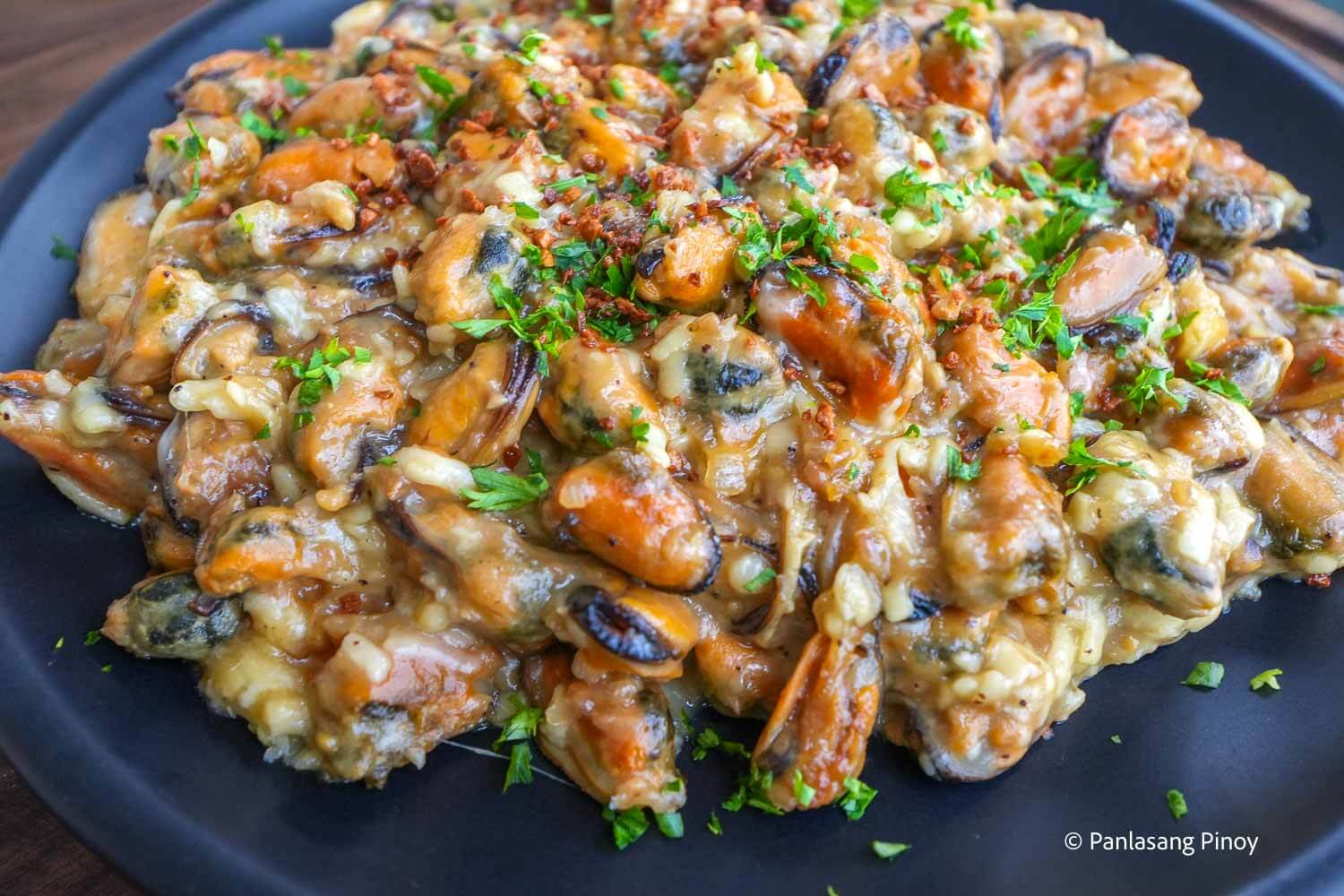 cheesy tahong