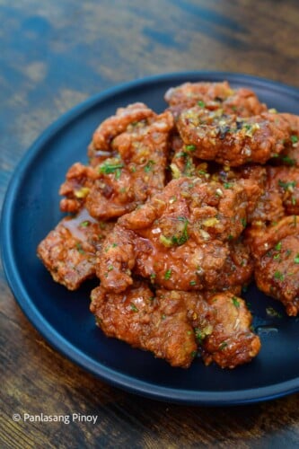Honey garlic pork chops recipe