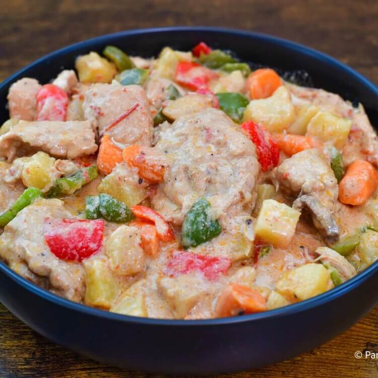 How to cook creamy pininyahang manok