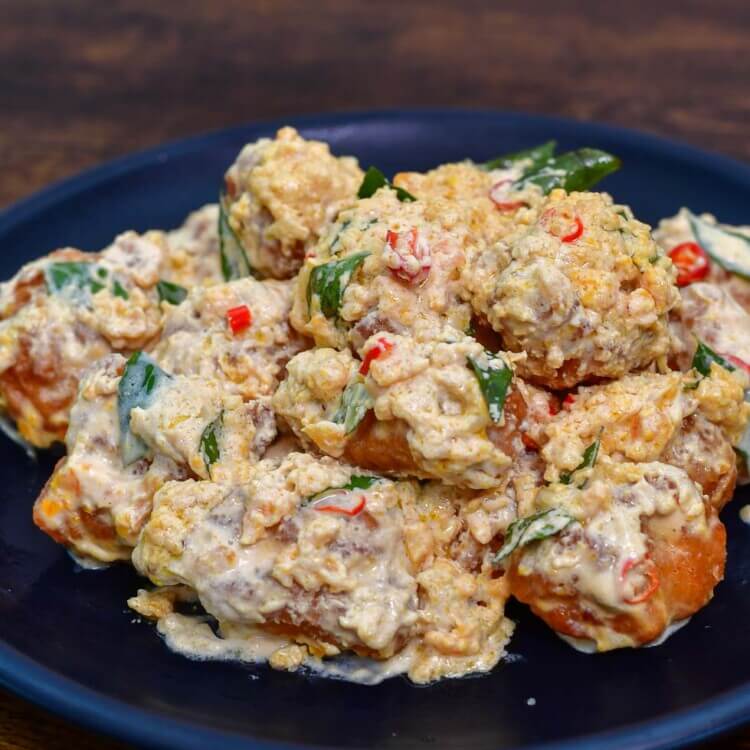 Salted egg chicken