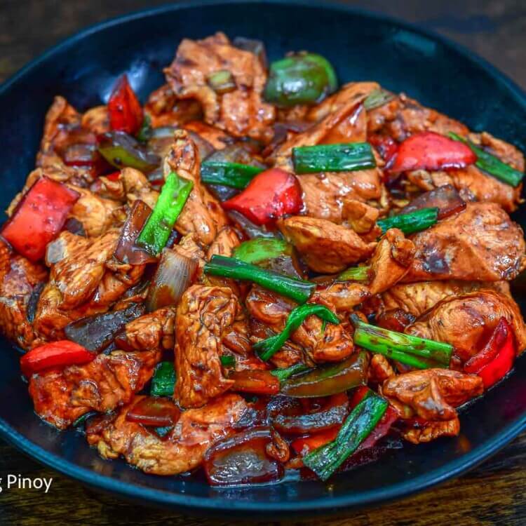 How to cook black pepper chicken