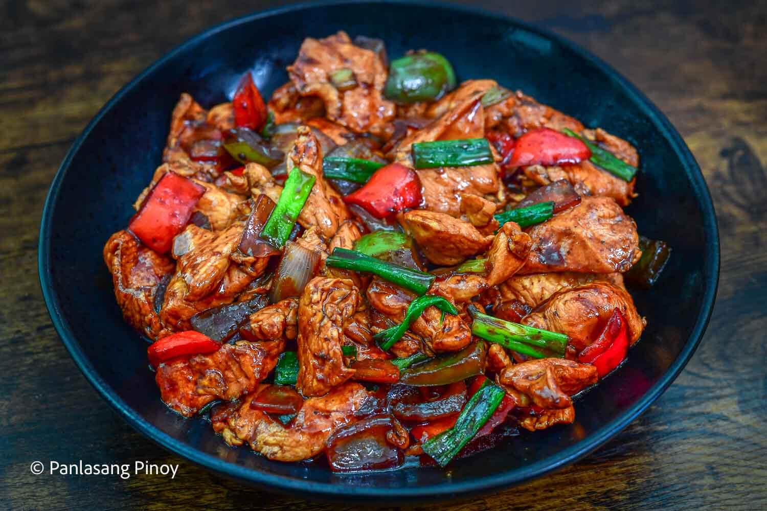 How to cook black pepper chicken