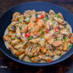 Mussels in coconut milk