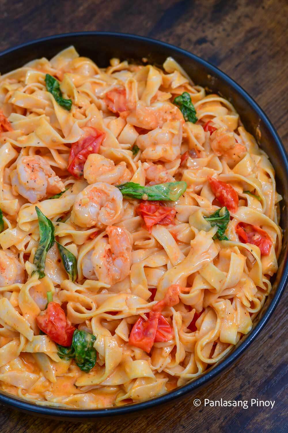 shrimp pasta