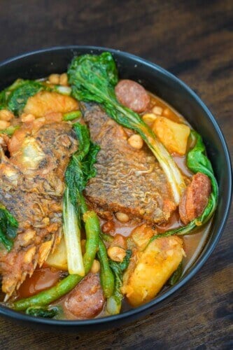 Filipino Fish and Vegetable Stew