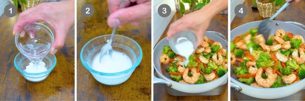 Step 10 on How to Make Shrimp and Broccoli Stir Fry
