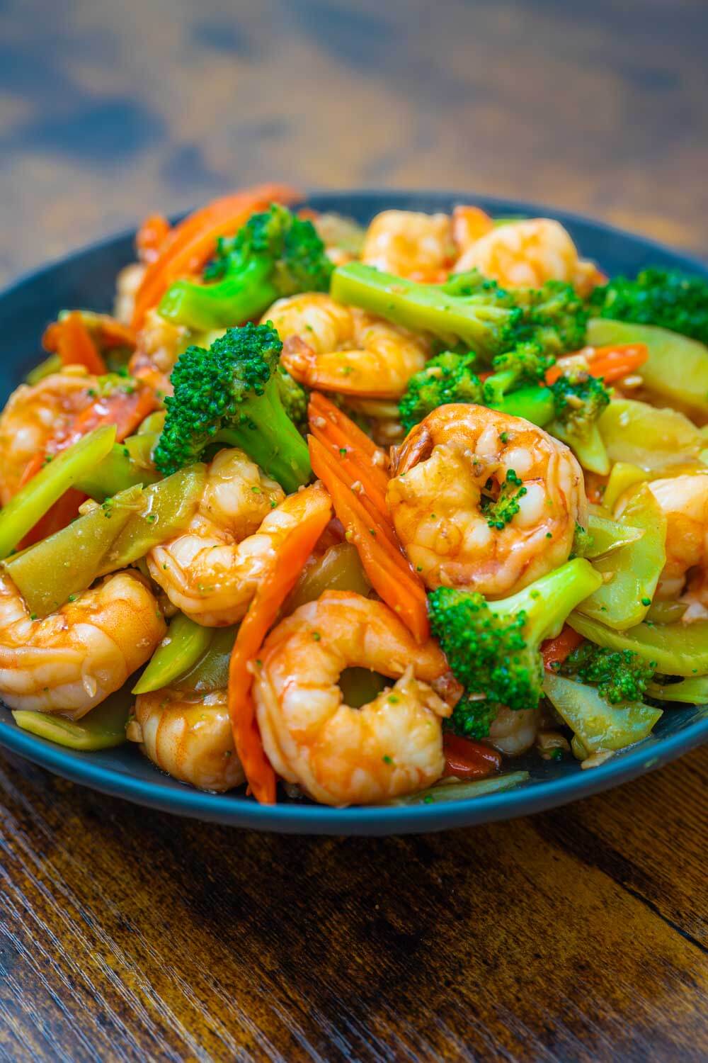 Stir fry shrimp and broccoli recipe