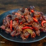 spicy pork ribs adobo