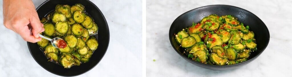 Asian Cucumber Salad Step 4