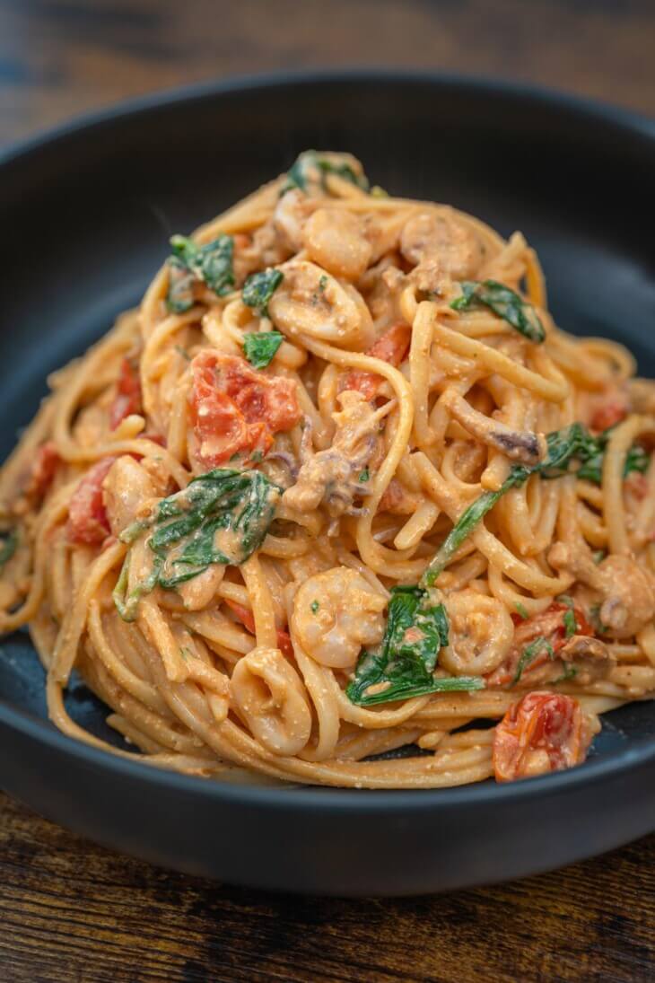 Seafood Aligue Pasta - Panlasang Pinoy - Top Home & Kitchen