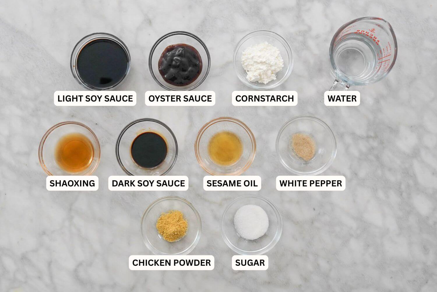 Chow Mein Sauce Ingredients