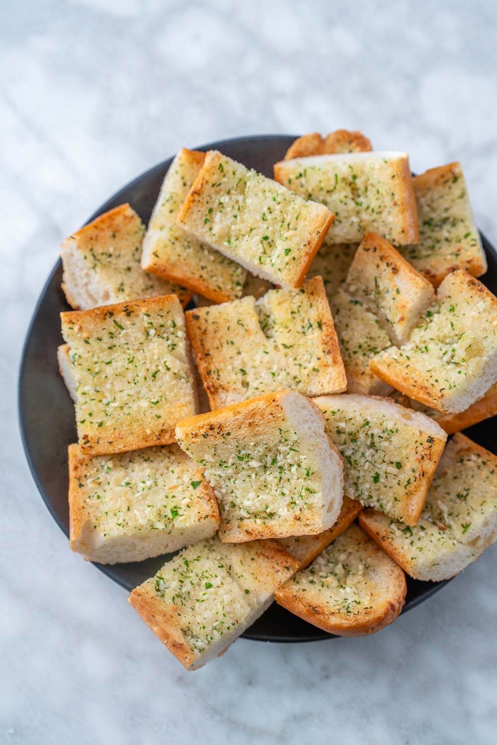 Homemade garlic bread