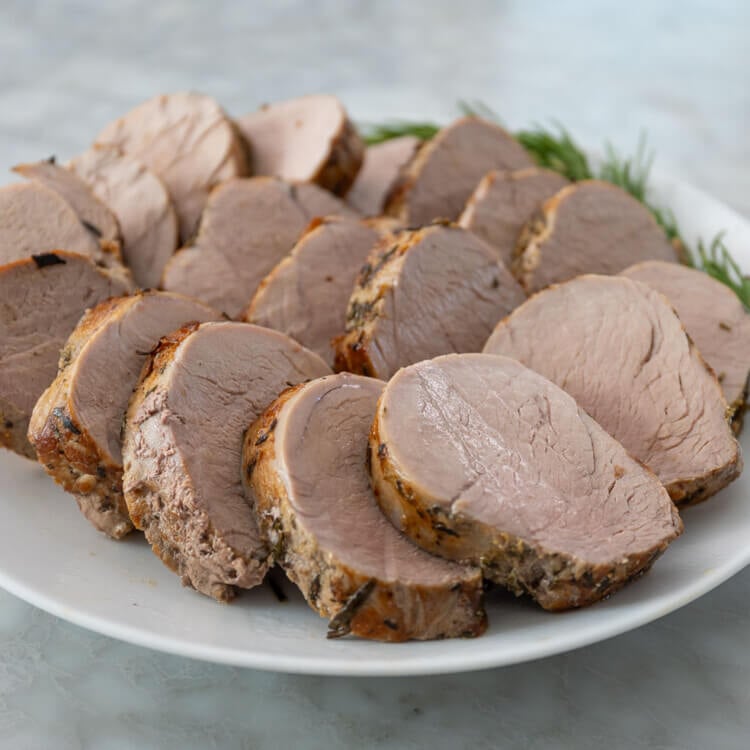 Pork tenderloin with rosemary and garlic