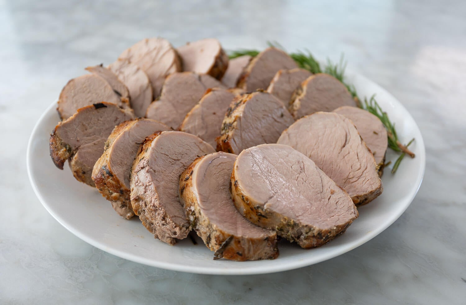 Pork tenderloin with rosemary and garlic