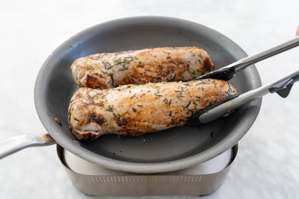 Step 4-2 Sear and roast