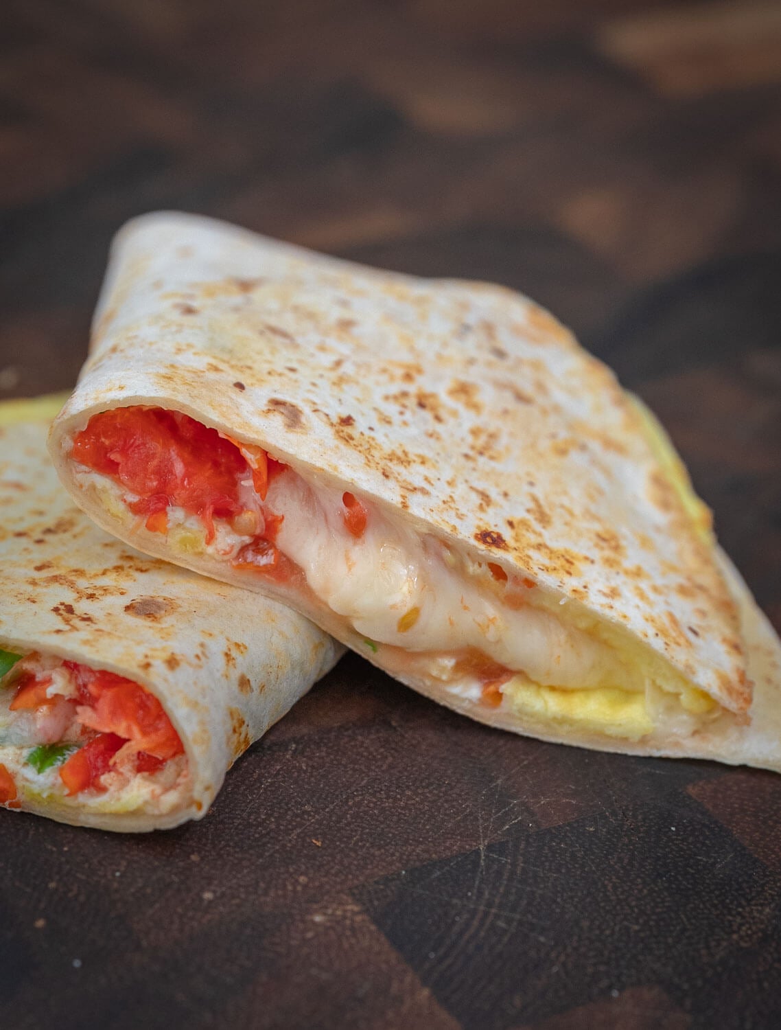 easy egg quesadilla for breakfast