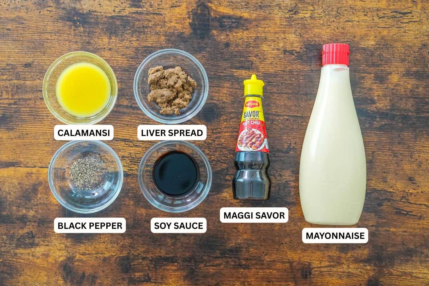 tofu sisig dressing ingredients
