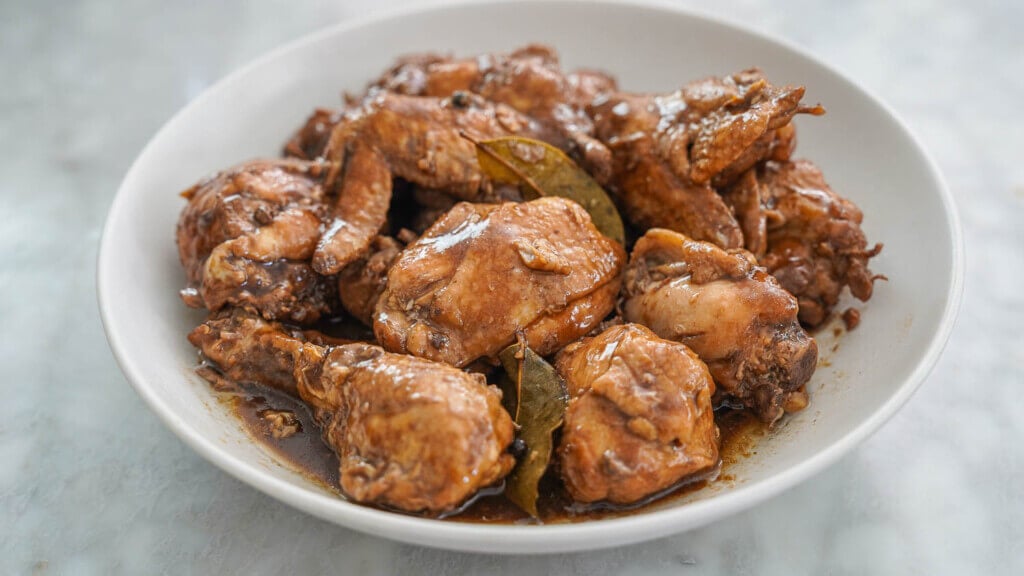 Chicken Adobo Filipino Dish