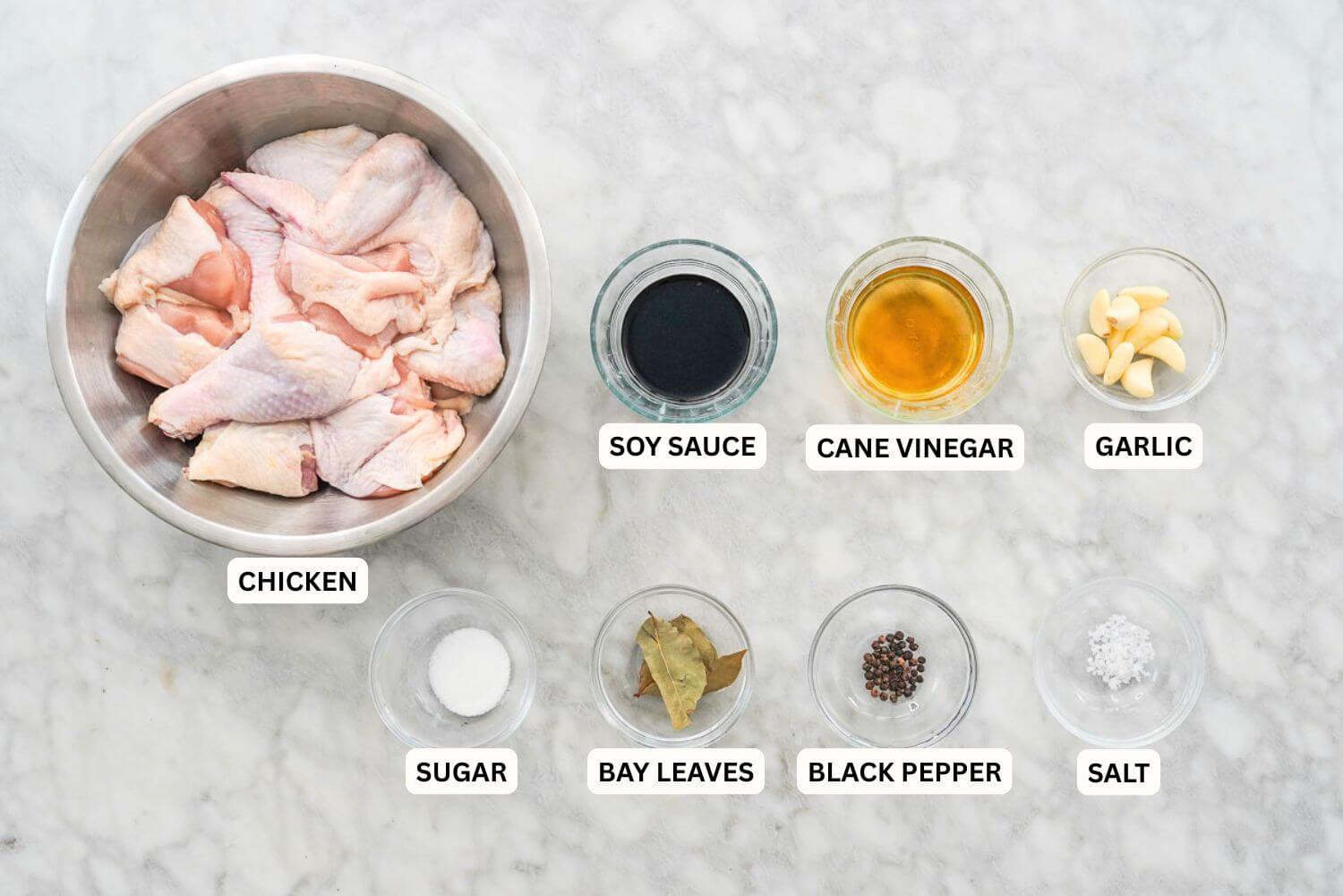 Chicken Adobo Ingredients
