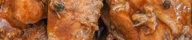 Chicken Adobo in a Bowl