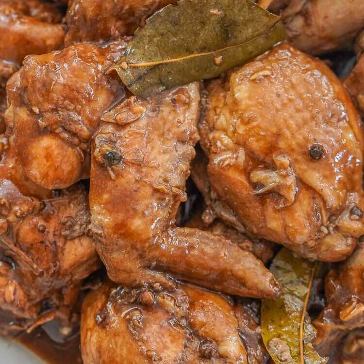 Chicken Adobo in a Bowl